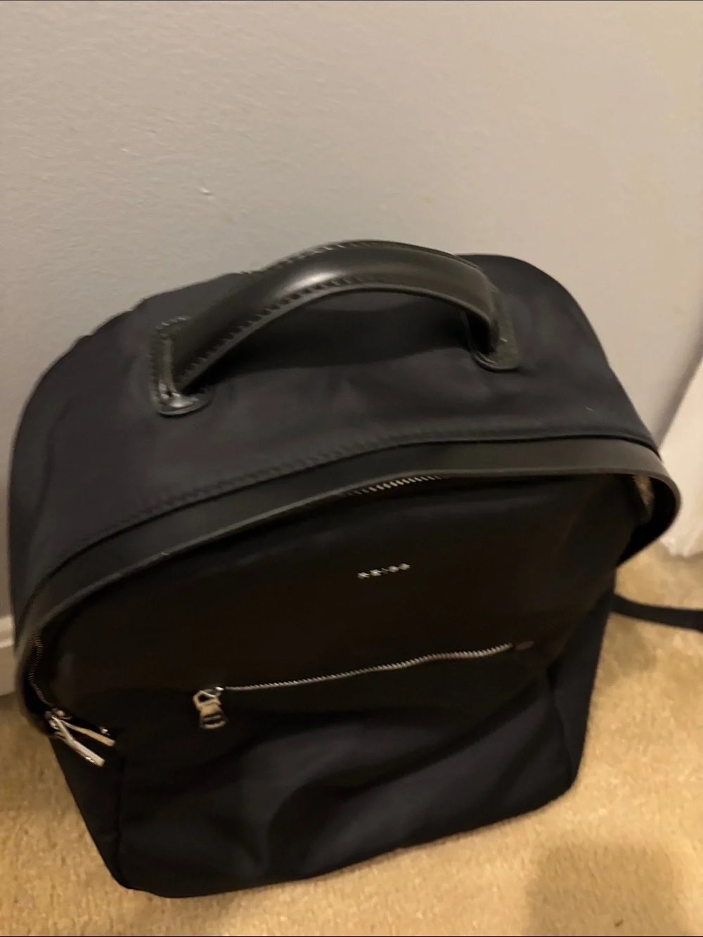 Reiss nylon backpack